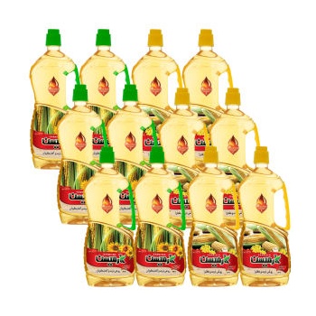  ذرت و آفتابگردان و روغن ذرت کانولا کارمیسن حجم 920 میلی لیتر بسته 12 عددی6362cc8459f3c81140